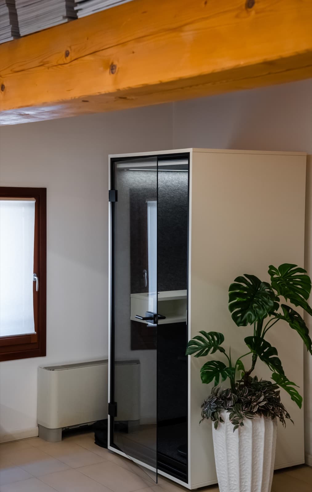 La cabina insonorizzata di Megiston